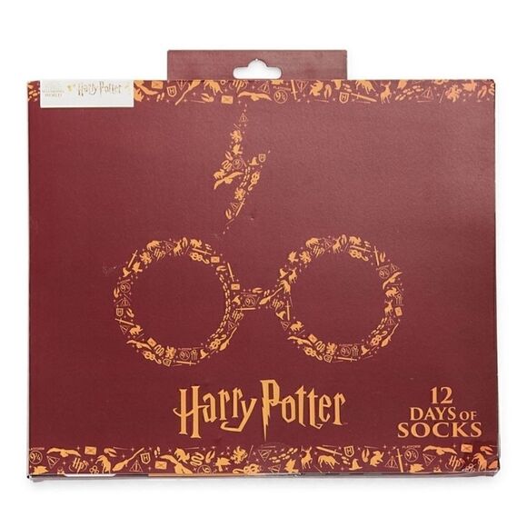 12 Days of Socks Harry Potter Crew Socks - Picture 2 of 2
